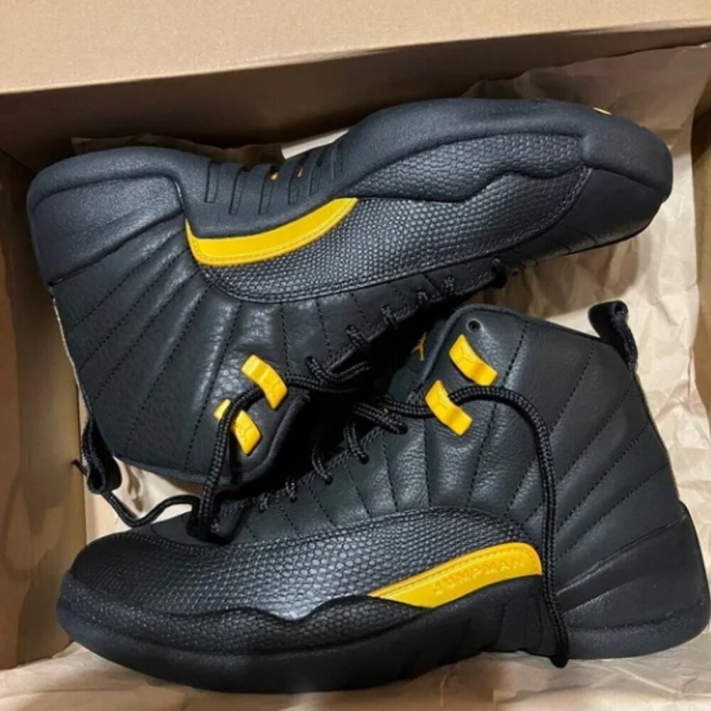 Jordan 12 Black Taxi